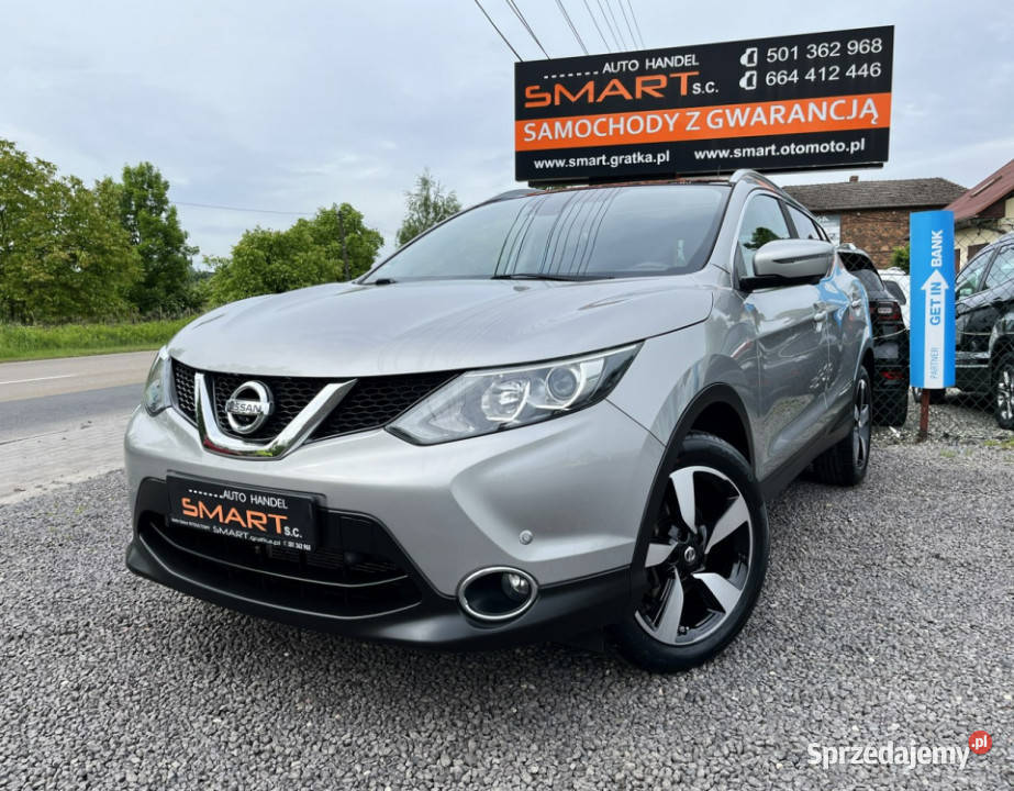 Nissan Qashqai Panorama Kamera Navi Serwisowany komputer pokładowy śląskie Rydułtowy