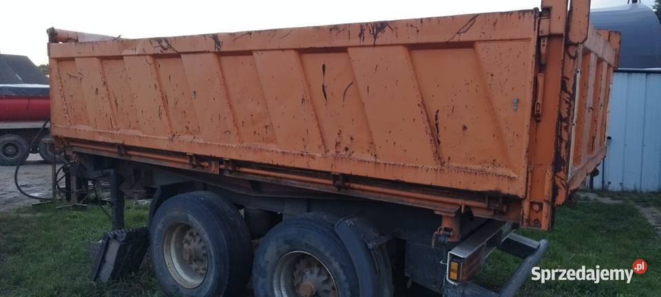 Przyczepa wywrotka trzystronna tandem Kogel wielkopolskie Ostrzeszów