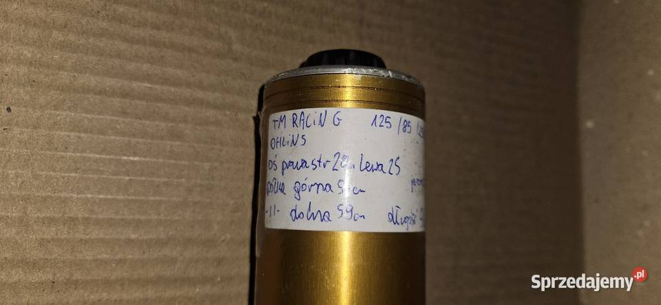 Lagi zawieszenie przód tm Racing 125 85 z 2007r Gorlice sprzedam