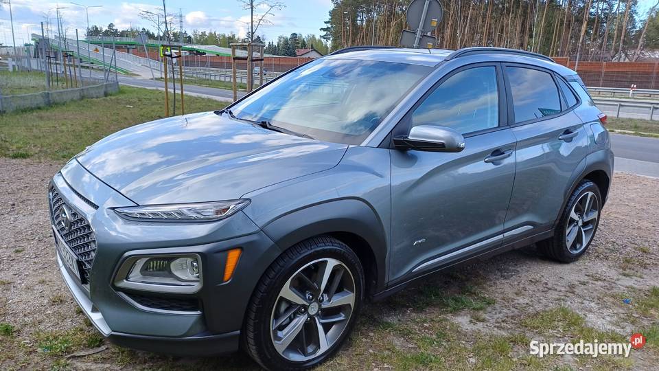 Hyundai Kona I 2019r 16 turbo benzyna 177 4x4 relingi dachowe mazowieckie Warszawa