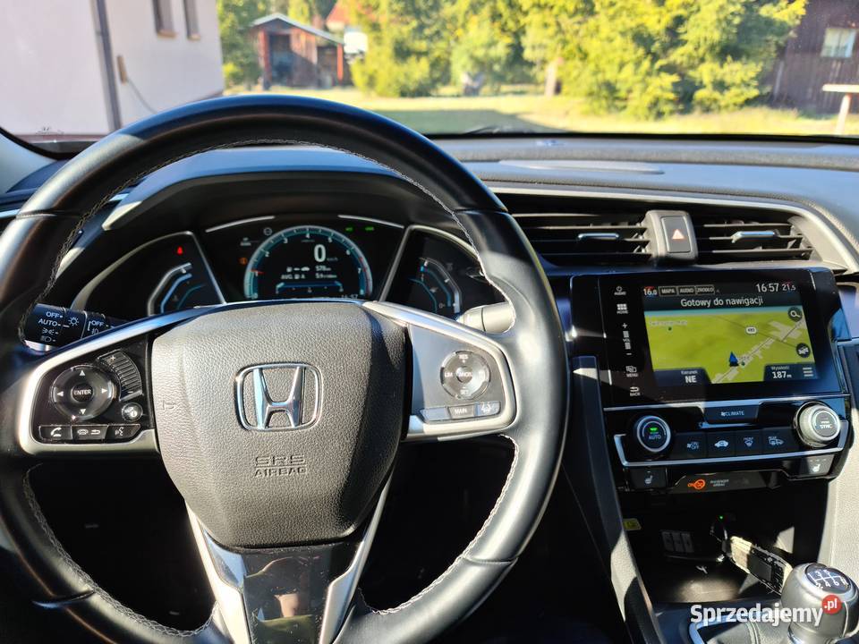 Honda Civix X Polski Salon komputer pokładowy Łódź