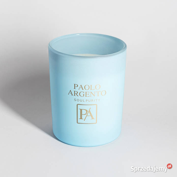 Świeca Sojowa Paolo Argento AZZURRO Casual Kraków sprzedam