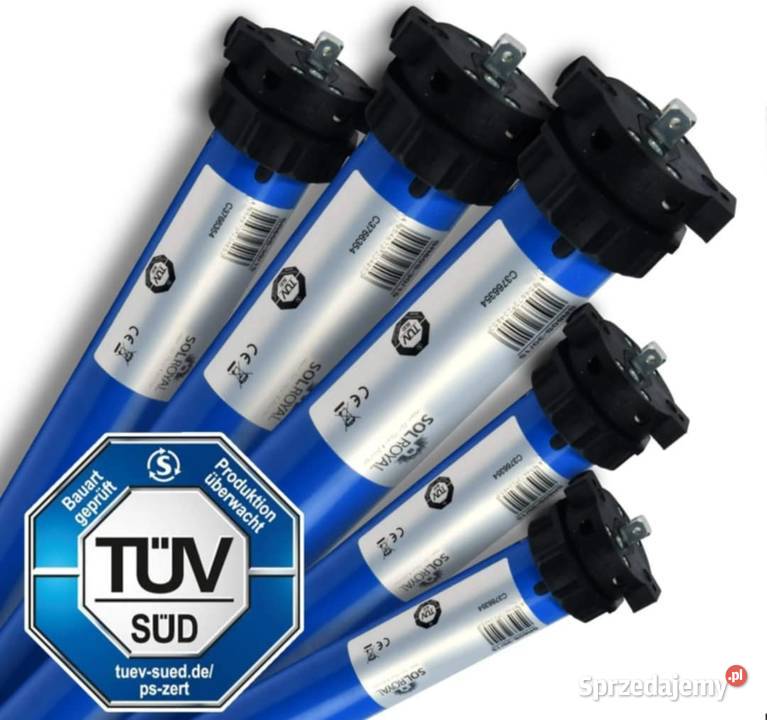 Bezprzewodowy zestaw silników do rolet 2x SolTec