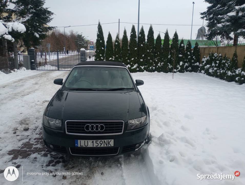 Audi A4 B6 cabrio 2005 Anglik Motoryzacja lubelskie Lublin