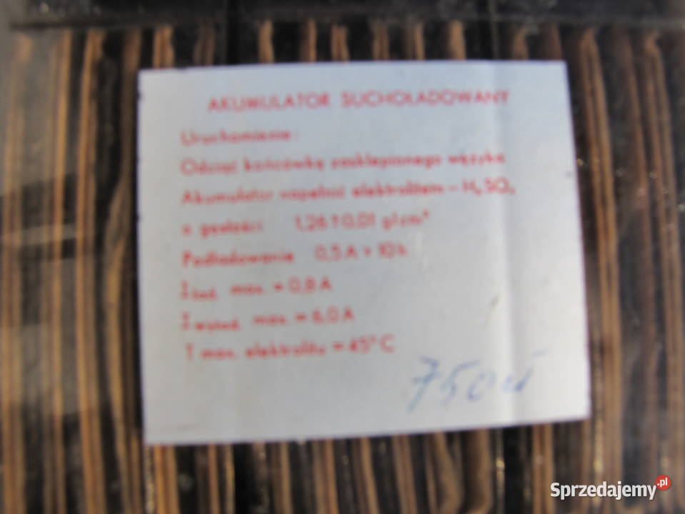 Nowe akumulatory Shl Wsk Wfm Rzepin Drugi