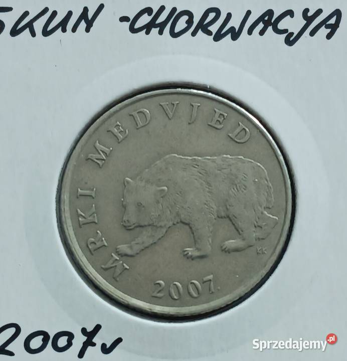 5 Kuna Chorwacja 2007 r Konin