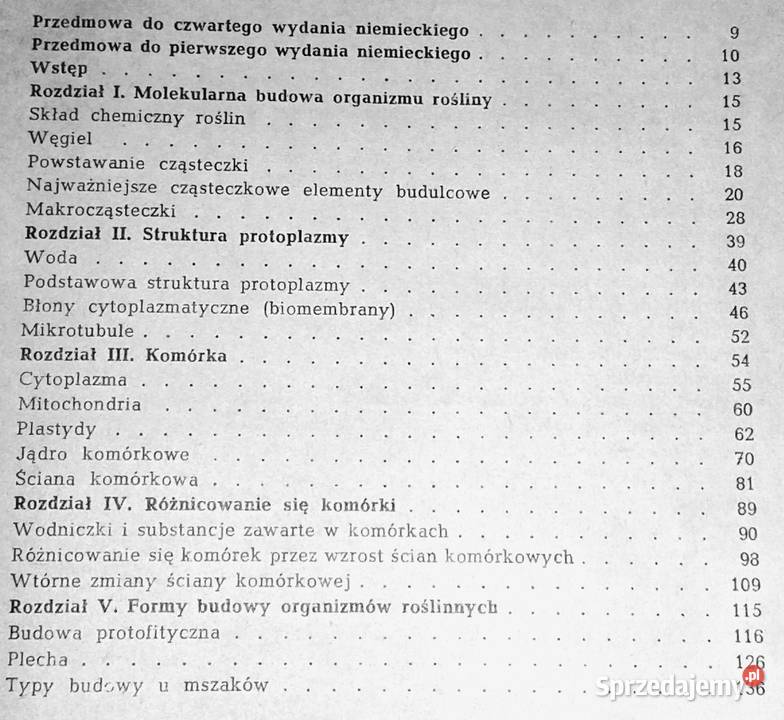 Botanika ogólna Wilhelm Nultsch lubelskie Chełm