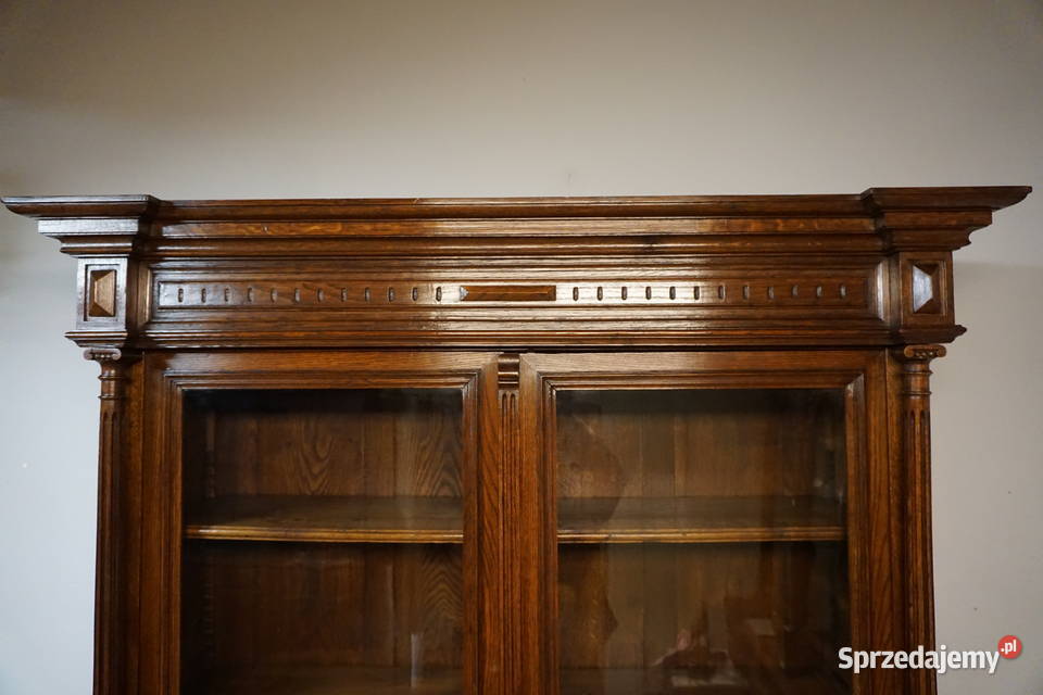 WYSOKA EKLETYCZNA BIBLIOTEKA FRANCUSKA RENOWACJI Meble Niemcza