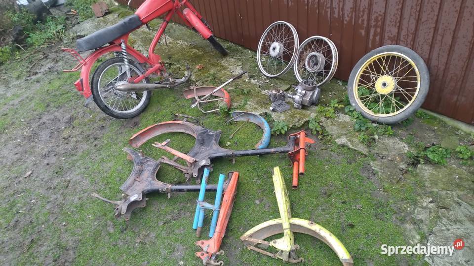 motorowe Romet komar rama 2 sztuki kola błotnik świętokrzyskie Kielce