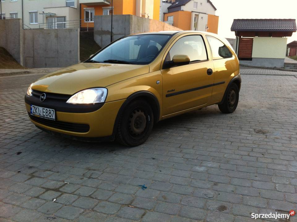 Opel Corsa 12 Benzyna 2002 złoty Corsa
