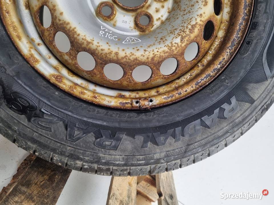 VW Transporter T5 T6 KOŁO ZAPASOWE Zapas 21565 stalowe