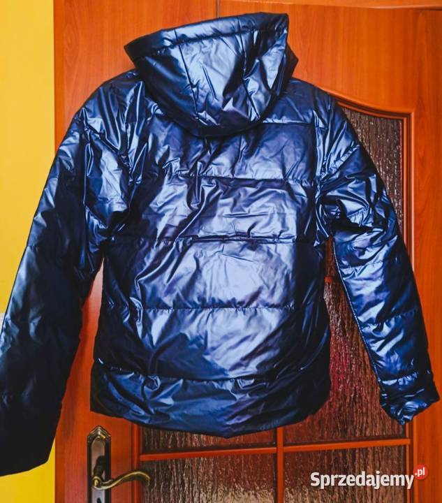 Kurtka granatowa z kapturem Cieszyn