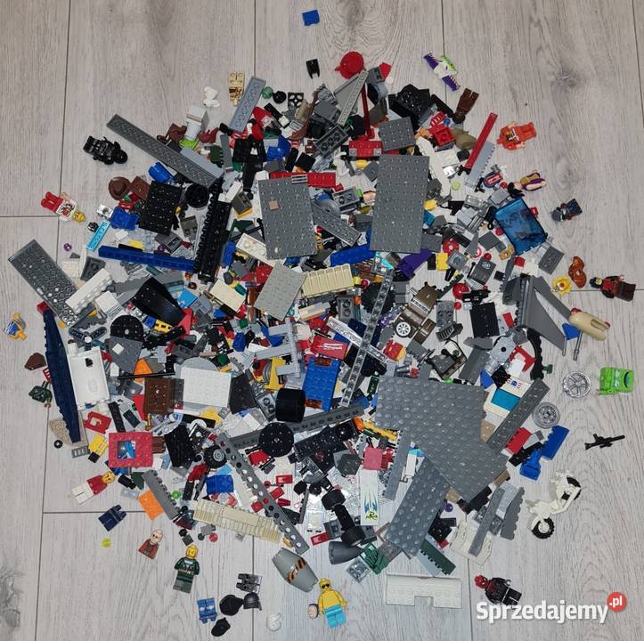 Klocki Lego figurki zestaw 6 Łódź
