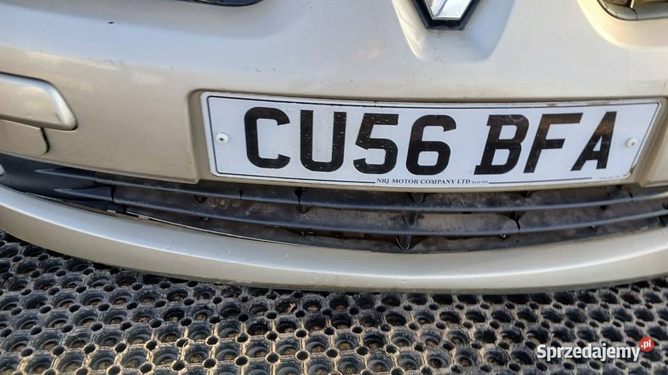 RENAULT MODUS ZDERZAK PRZÓD HALOGEN TED11 osobowe Zbierkowo