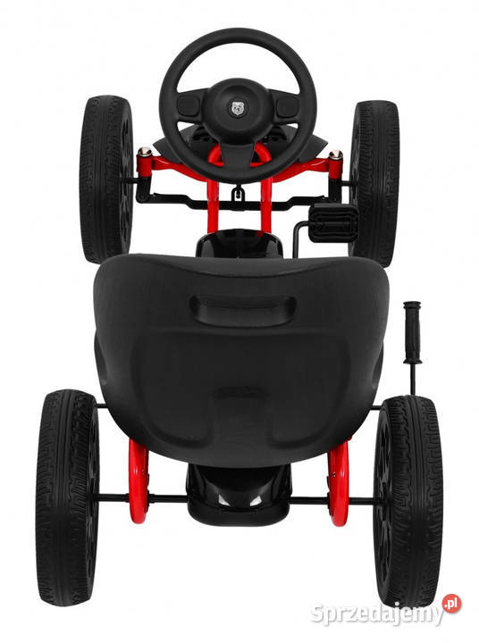 Gokart ABARTH czarny koła EVA 30 napęd Warszawa