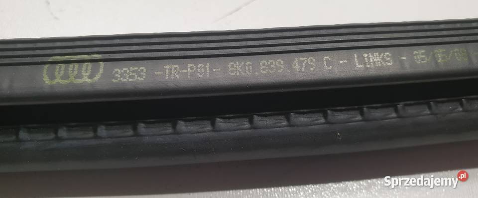 AUDI A4 B8 USZCZELKA ZGARNIAJĄCA LEWA 8K0839479C śląskie