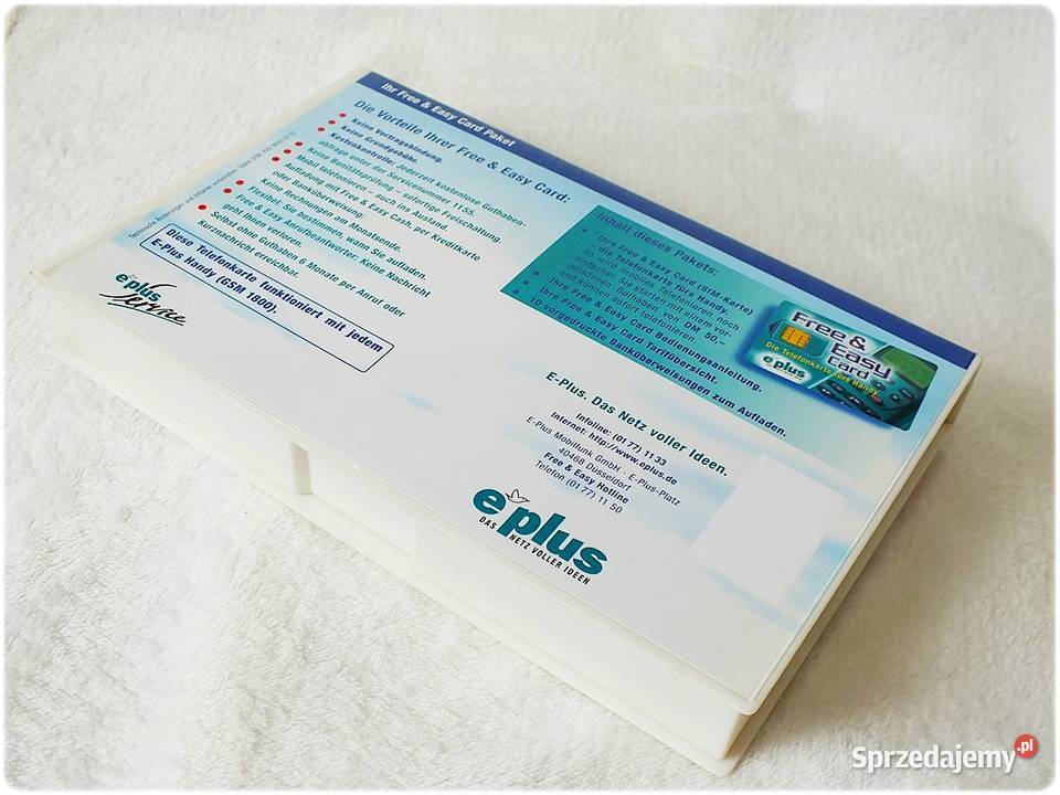 Puste białe pudełko na kasetę VHS VIDEO Stan lubuskie