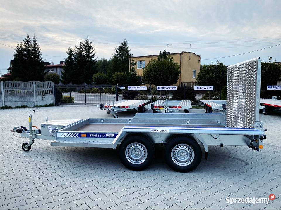 Przyczepa LORRIES TPM353617 DMC 35T DO MASZYN Kowal sprzedam