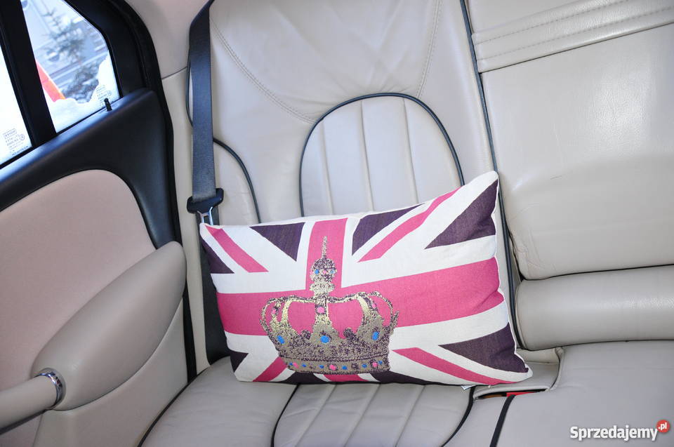 Królewska poduszka z flagą Union Jack do wielokolorowy wielkopolskie