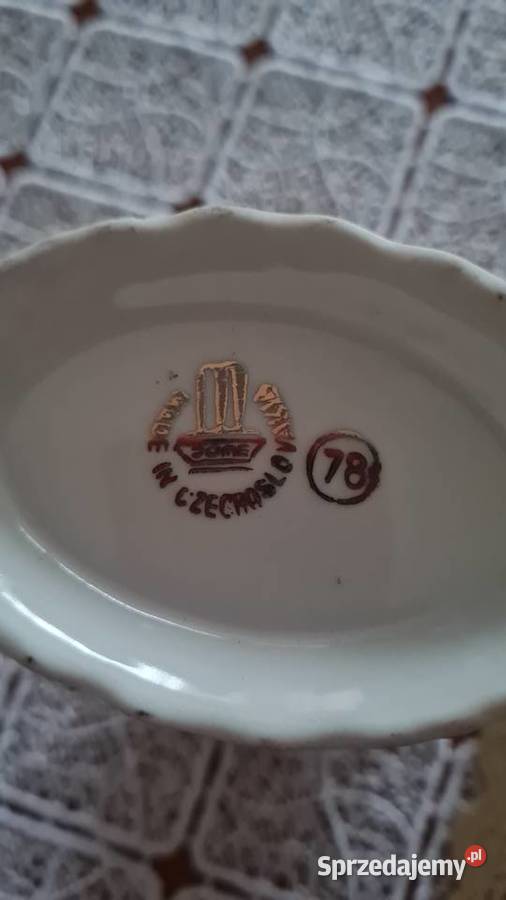 Porcelanowa pijałka Czechosłowacja Cieszyn sprzedam