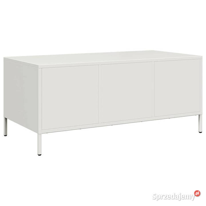 Stolik kawowy biały 1015x50x435 stal walcowana Warszawa