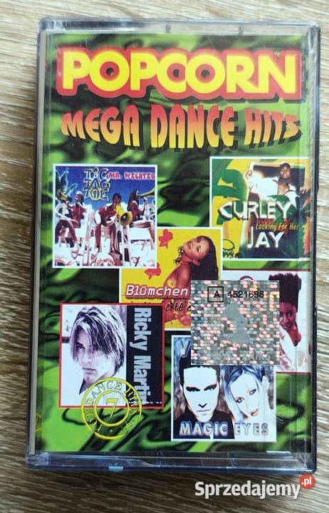 Kaseta Magnetofonowa PopCorn Mega Dance Hits Warszawa