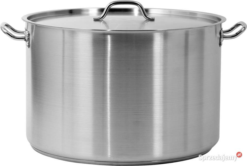Garnek ze stali nierdzewnej śr 50 628L pokrywa Częstochowa sprzedam