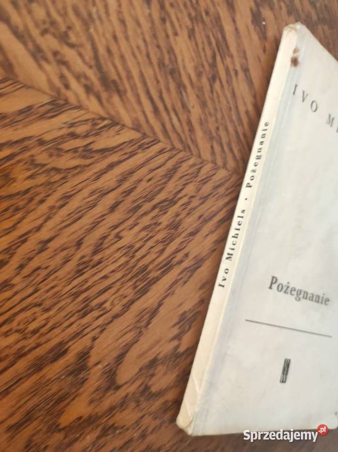 Pożegnanie Ivo Michiels Het afscheid unikat Pozostałe