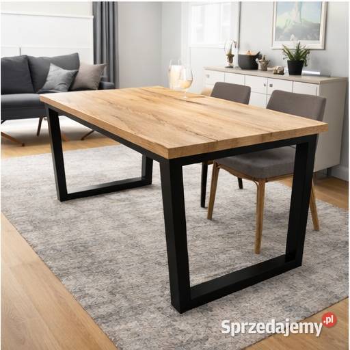Stół egger dab Halifax 120x80 loft industrial Stoły