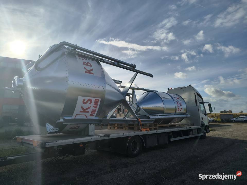 Silos paszowy lejowy o ładowności 8 ton śląskie Kruszyna