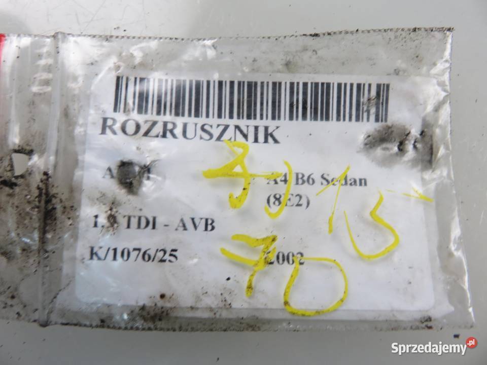 ROZRUSZNIK AUDI A4 B6 19 TDI