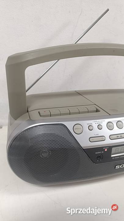 SONY CFDS05 Radioodtwarzacz kasetowy z CD Poznań