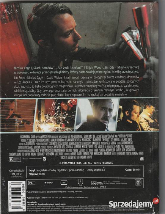 Skarbiec Nicolas Cage Elijah Wood DVD DVD Pruszków