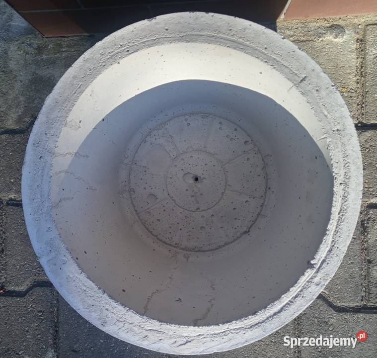 Okrągła donica betonowa fi 35 12l zachodniopomorskie Pyrzyce