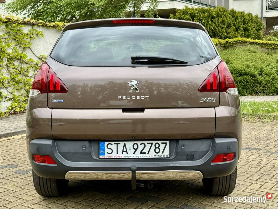 Peugeot 3008 20 HDI Panorama Navi Skóra LED I elektryczne lusterka Tarnowskie Góry