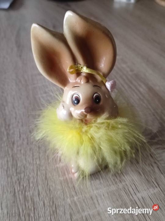 Figurka ceramiczna zajączek królik 13 Rzeszów