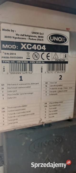 konwekcyjnoparowy UNOX Kaszczor sprzedam