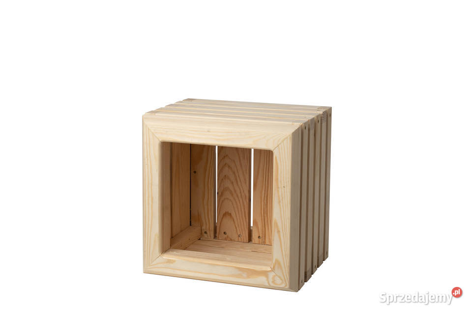 Donica osłona 3D drewniana sosnowa MAŁA Kalety