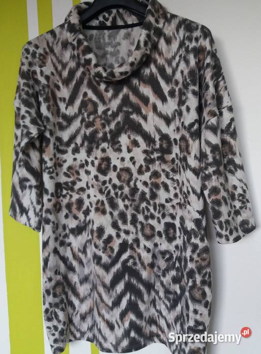 XL48 Tunika z delikatnej dzianiny Gliwice