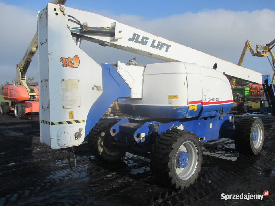 Podnośnik koszowy przegubowy 265 m JLG 800AJ nie Pleszew