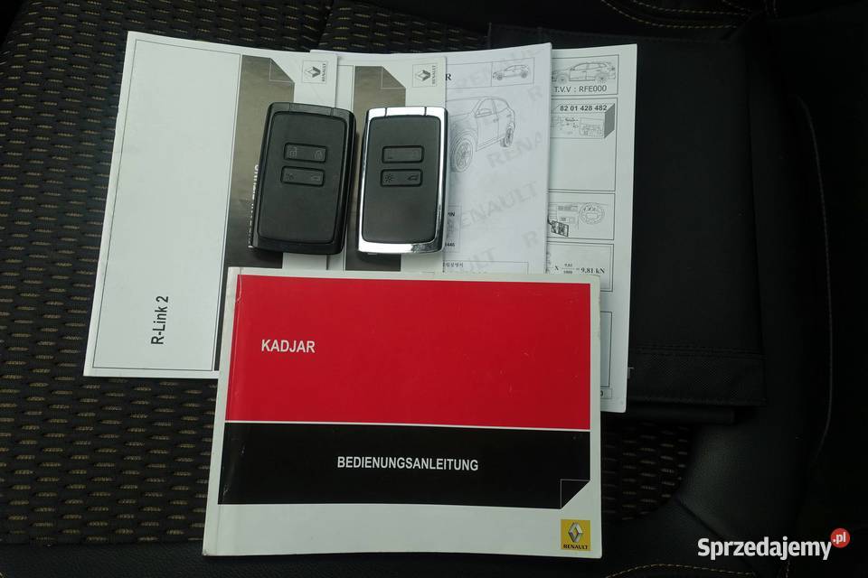 Renault Kadjar 16DCI 130 Bogate wyposażenie Rok produkcji 2016 śląskie Buczkowice