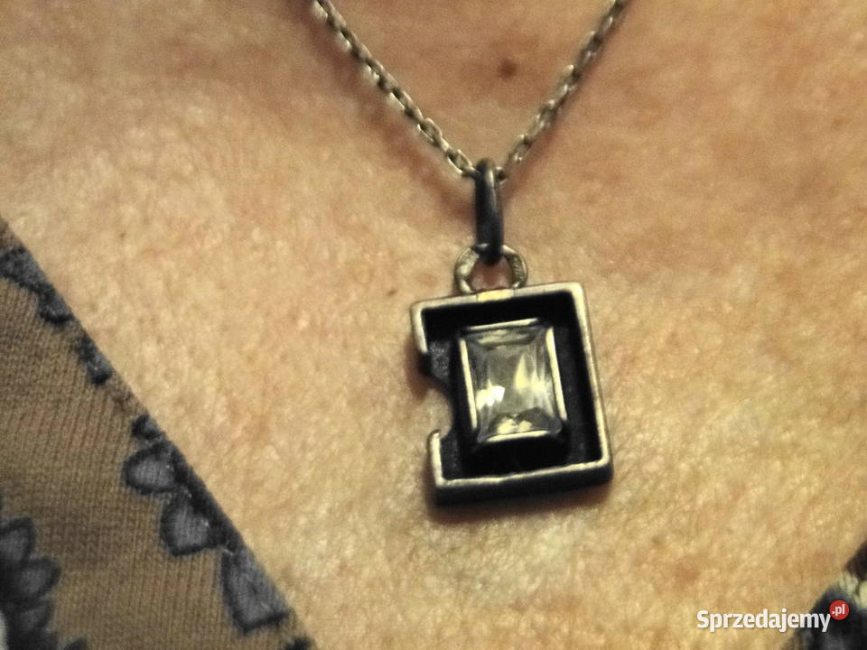 Piękny stary naszyjnik srebro 925 mazowieckie Warszawa