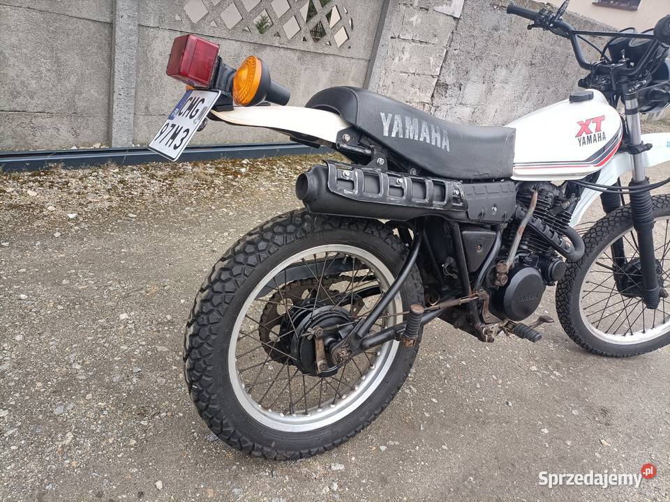 Yamaha XT 250 zarejestrowana motobazarprl pozostałe kujawsko-pomorskie