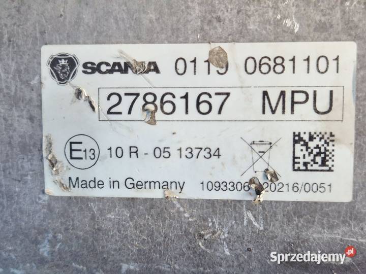 2786167 MPU Pompa hydrauliczna wspomagania Osi świętokrzyskie