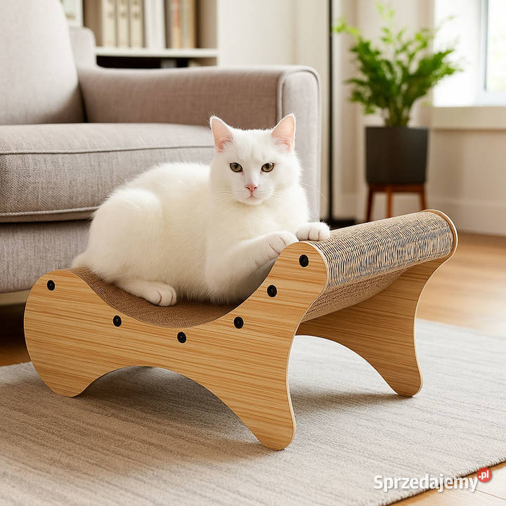 Drapak tekturowy kota leżak kartonowy legowisko Dla kotów Smogorzów