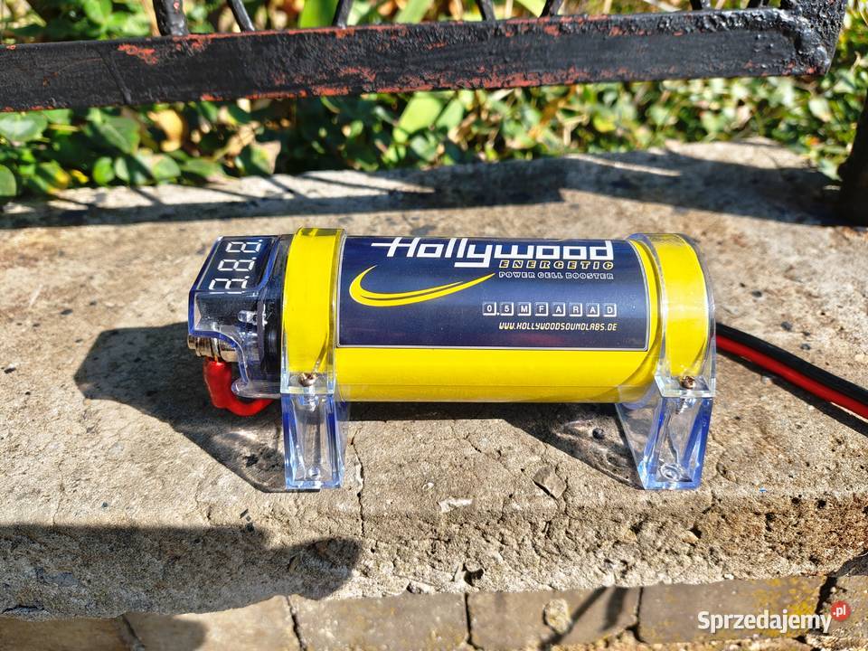 Kondensator car audio HOLLYWOOD HCM05F 05Farad