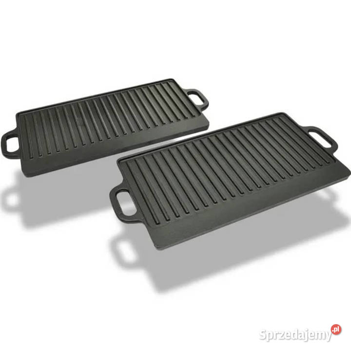 Żeliwne płyty grillowe dwustronne 2 38 x 23 mazowieckie Warszawa
