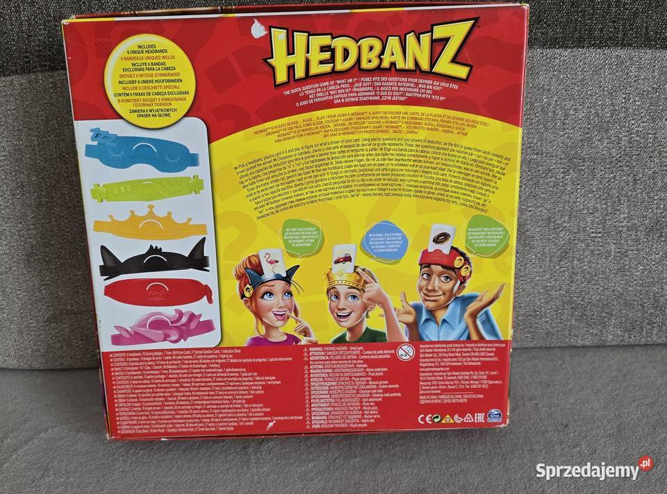 Gra Hedbanz Core 6068288 Pud5 Warszawa