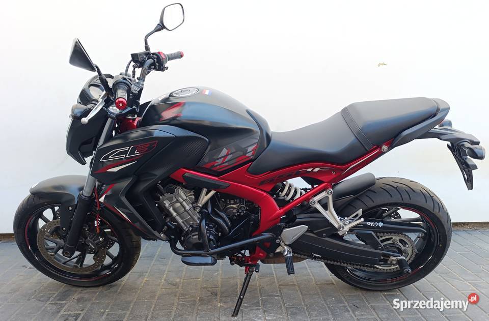 Honda CB 650 F naked CB650F CB650FA 2016 z ABS mazowieckie Ostrołęka