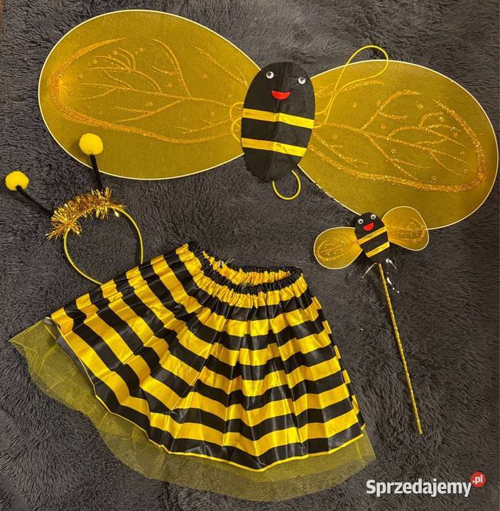 Strój pszczółki dziewczynki komplet na Halloween Komplety i zestawy